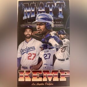 Los Angeles Dodgers Matt Kemp bobble head - Blue and White nib sga